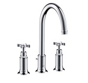 3-hole basin mixer 180 with pop-up waste set