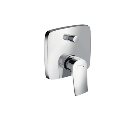 Single lever bath mixer for concealed installation