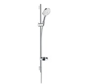 Raindance Select S 120 3jet hand shower/ Unica'S Puro wall bar 0.90 m set