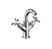 2-handle basin mixer 210 with pop-up waste set