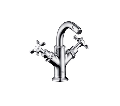 2-handle basin mixer 210 with pop-up waste set