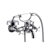 2-handle bath mixer for exposed installation