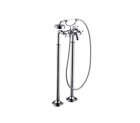 2-handle bath mixer floor-standing