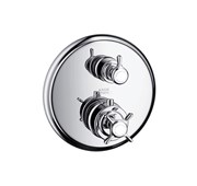 Thermostatic mixer for concealed installation with shut-off/ diverter valve