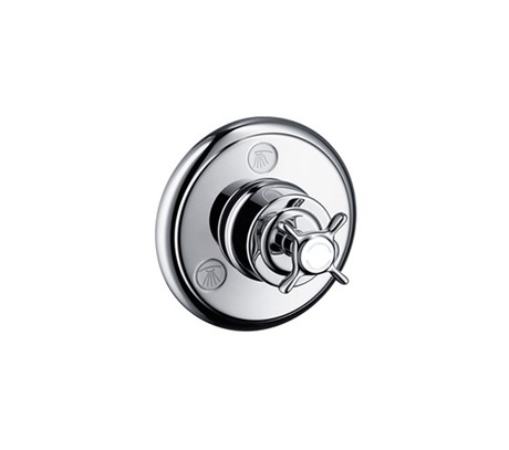 Trio/ Quattro shut-off/ diverter valve for concealed installation