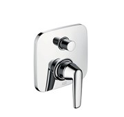Single lever bath mixer for concealed installation