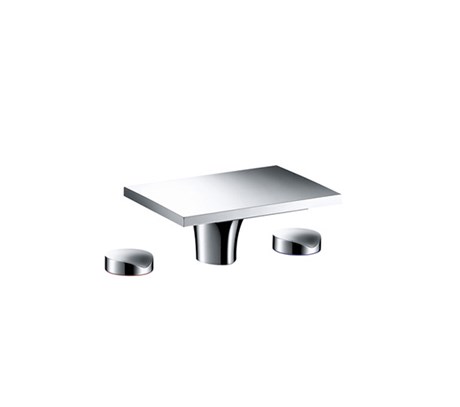 3-hole basin mixer with pop-up waste set