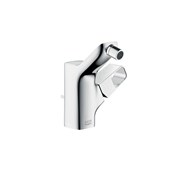 Single lever bidet mixer with pop-up waste set
