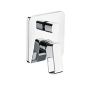 Single lever bath mixer for concealed installation
