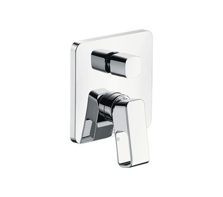 Single lever bath mixer for concealed installation