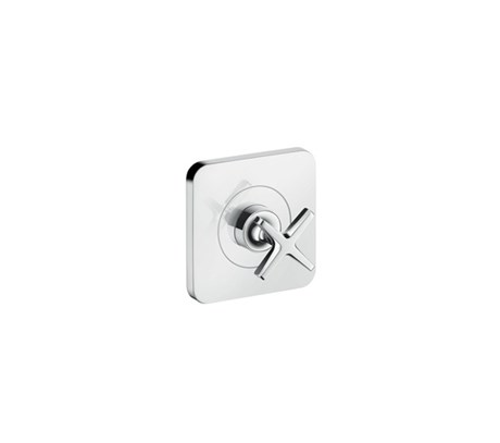 Shut-off valve for concealed installation 12 x 12