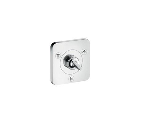 Trio/ Quattro shut-off/ diverter valve for concealed installation 12 x 12
