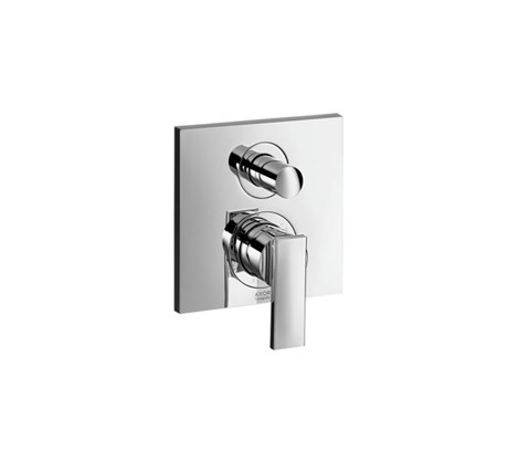 Single lever bath mixer for concealed installation