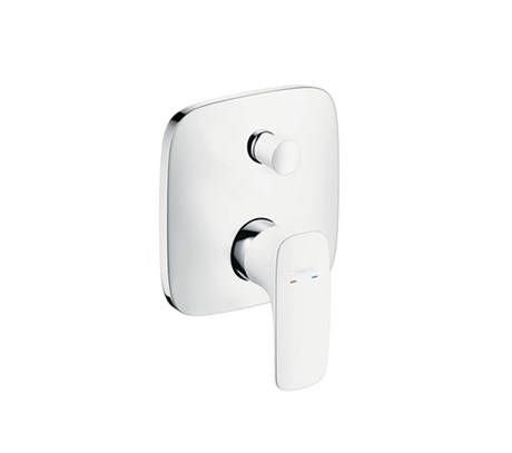 Single lever bath mixer for concealed installation