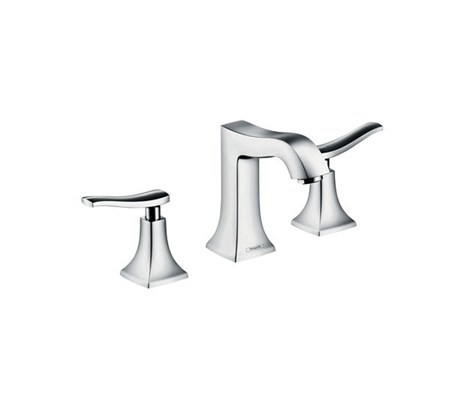 3-hole basin mixer with pop-up waste set