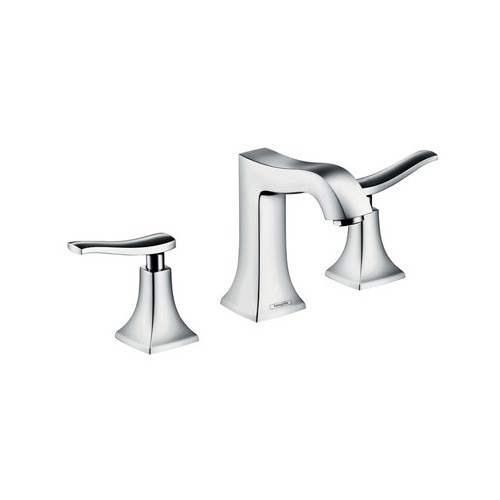 3-hole basin mixer with pop-up waste set