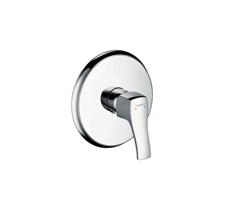 Single lever shower mixer for concealed installation