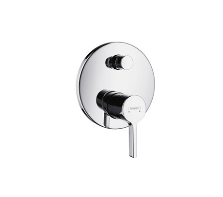 Single lever bath mixer for concealed installation