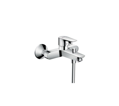 Single lever bath mixer for exposed installation