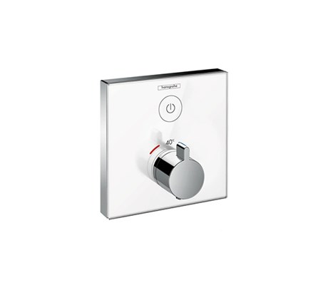 Thermostatic mixer for concealed installation for 1 outlet