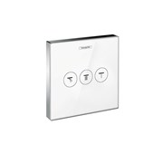 Valve for concealed installation for 3 outlets