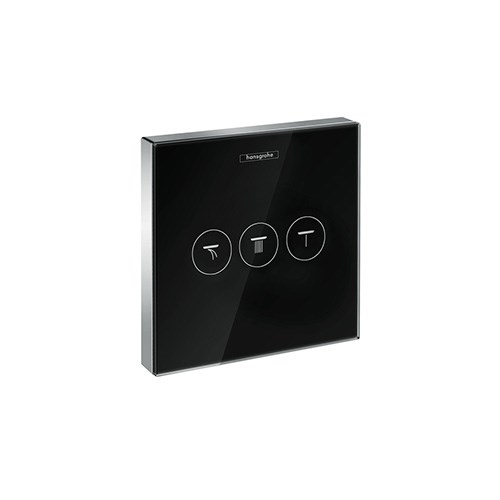 Valve for concealed installation for 3 outlets