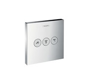 Valve for concealed installation for 3 functions