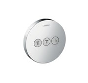 Valve for concealed installation for 3 functions