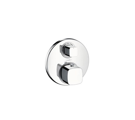 Ecostat E thermostatic mixer for concealed installation with shut-off/ diverter valve
