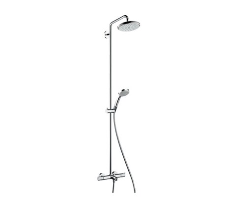 Croma 220 Air 1jet Showerpipe for bath tub