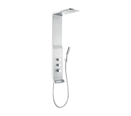 Raindance Lift 180 2jet shower panel for exposed installation