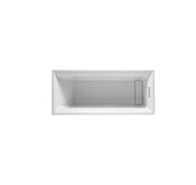 Rectangle bathtub built in, with special waste and overflow 170*75cm