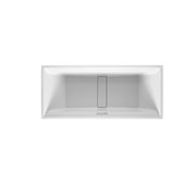 Rectangle bathtub built in, with special waste and overflow 180*80cm