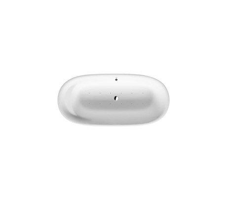 Whirltub free standing , with seamless panel and support frame with special waste and overflow 185.5*88.5cm 