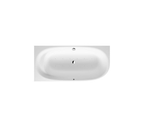 Whirltub Corner left , with seamless panel and support frame with one backrest slope 190*90cm