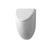 Urinal with concealed inlet