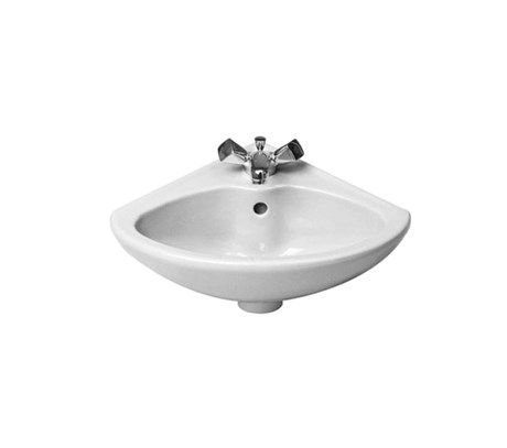 Corner washbasin 44*38cm