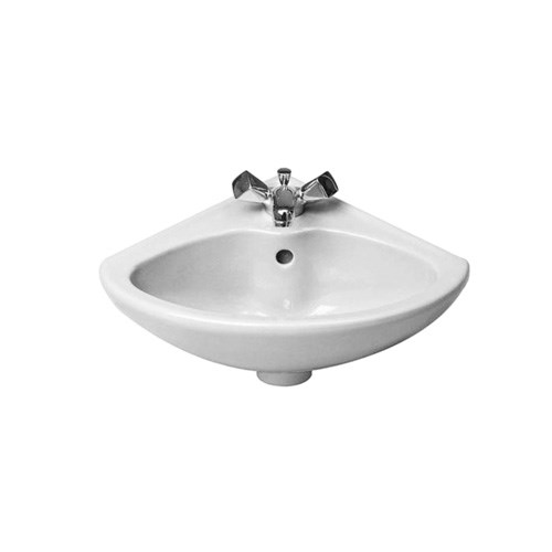 Corner washbasin 44*38cm