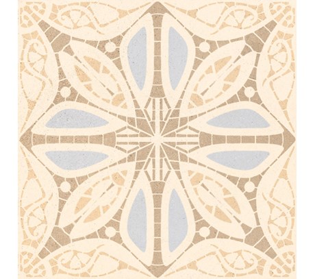 1900 TASSEL CREMA 20X20CM